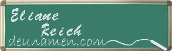 Eliane Reich Visitenkarte